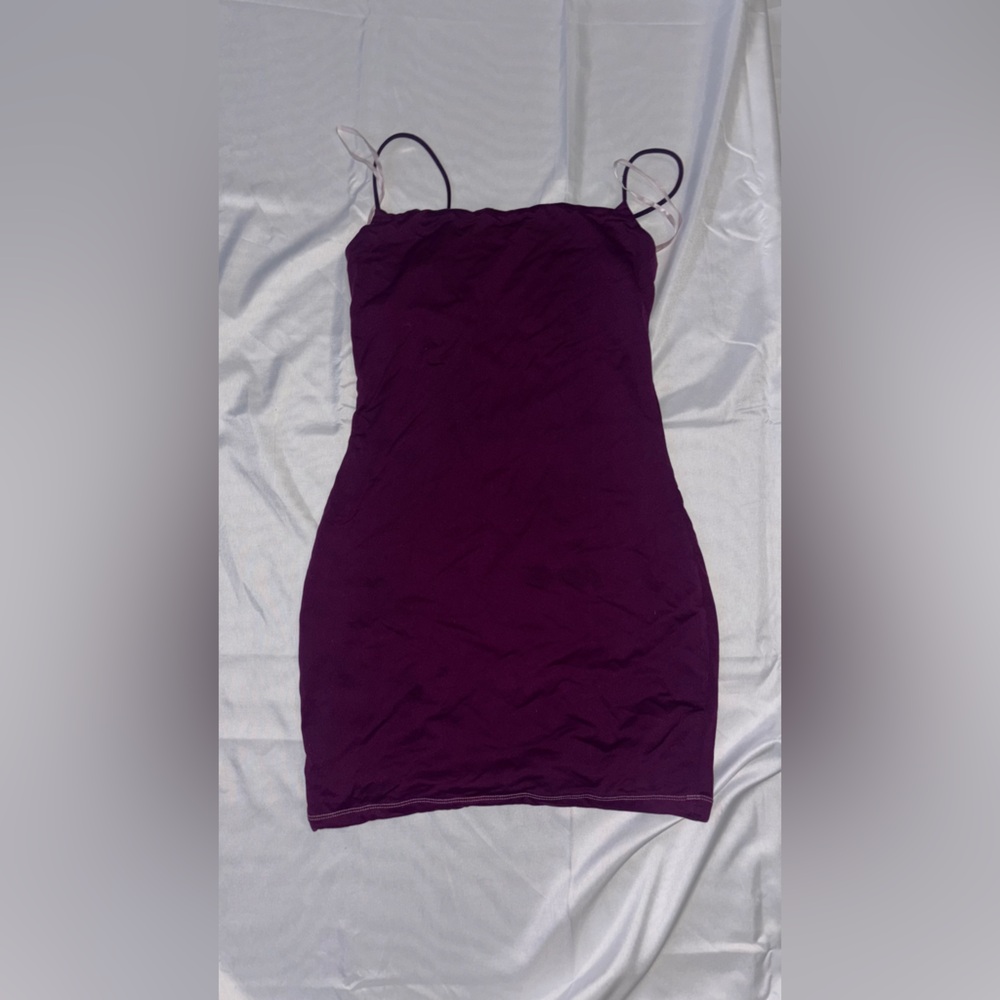 Elegant Purple Women's Dress